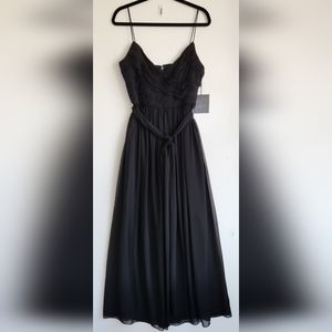 Ieena for Mac Duggal NWT beautiful, ruched, lined, sleeveless jumpsuit - Size M